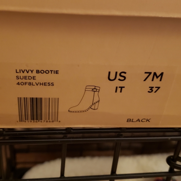 Michael Kors Suede black studded booties - Picture 10 of 11